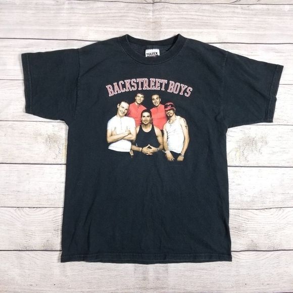Tultex Tops - VINTAGE TULTEX BACKSTREET BOYS SHIRT